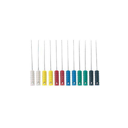 Miltex Integra 012-13005 Union Barbed Broaches XXF 22mm Yellow 12/Pk
