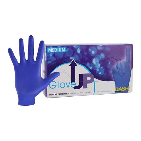 Dash Medical GUP300M GloveUp Nitrile Exam Gloves Powder Free Medium 300/Bx