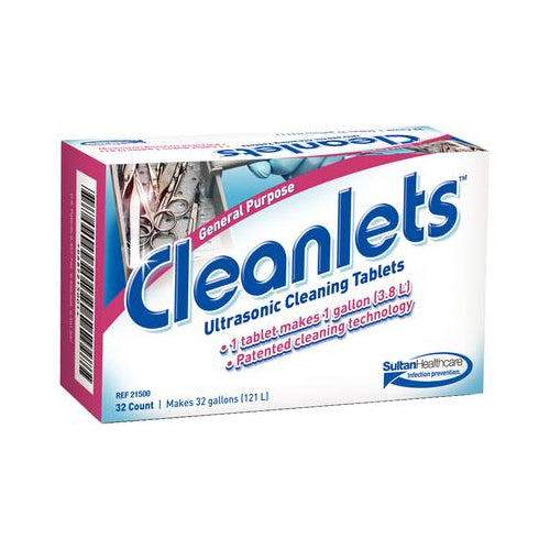 Sultan 21500 Cleanlets GP Cleaning Tablets 32/Bx