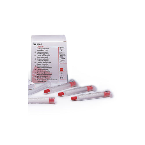 3M ESPE 38265 Durelon CD Triple Liquid Luting Cement Syringes 12 Gm 12/Pk EXP Feb 2026