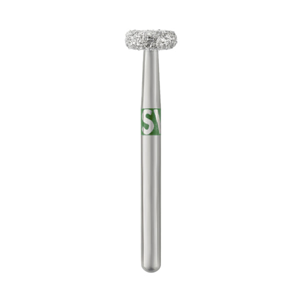 SS White 909-042C Piranha FG Friction Grip Wheel Shaped Coarse Grit Diamond Burs 25/Pk