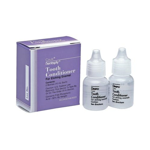 Dentsply Caulk 646009 Tooth Conditioner For Etching Enamel Liquid 2/Pk 10 mL