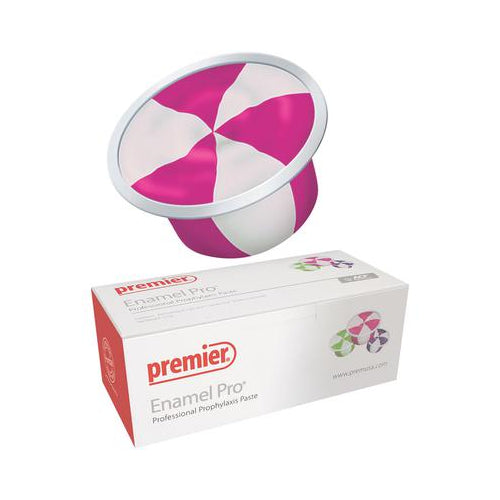 Premier Dental 9007621 Enamel Pro Prophy Paste With Fluoride Raspberry Mint Medium 200/Bx