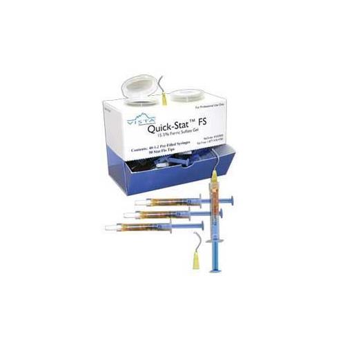 Vista Dental 503550 Quick-Stat Fast Set 15.5% Ferric Sulfate Hemostatic Gel Bulk Kit
