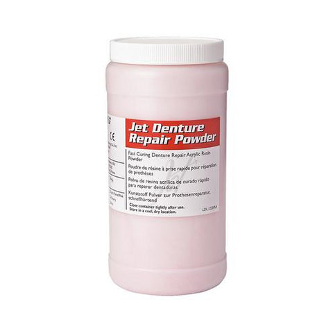 Lang Dental 1230PNK Jet Denture Repair Fast Curing Acrylic Resin Powder 1 Lb Pink