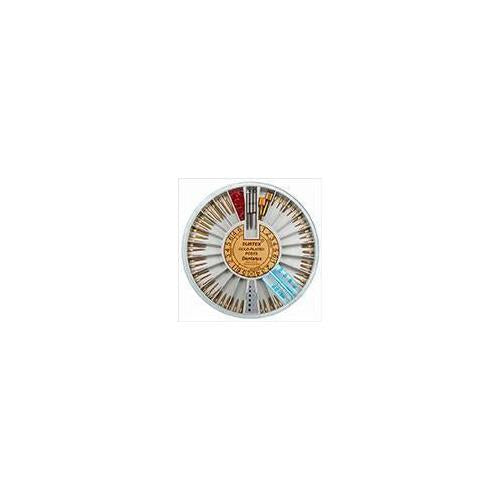 Dentatus RST-60 Surtex Post Gold Plated Dispenser Assorted Starter Kit 60/Bx