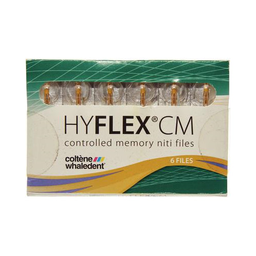 Coltene Whaledent H8310420 Hyflex CM NiTi Memory Files 31mm .04 #20 6/Pk