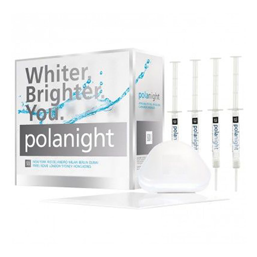 SDI 7700109 Pola Night Tooth Whitening Syringe Kit 16% Spearmint 10/Pk EXP Jul 2024