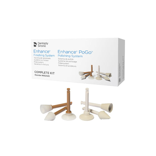 Dentsply 662020 Enhance & PoGo Dental Finishing System Complete Kit