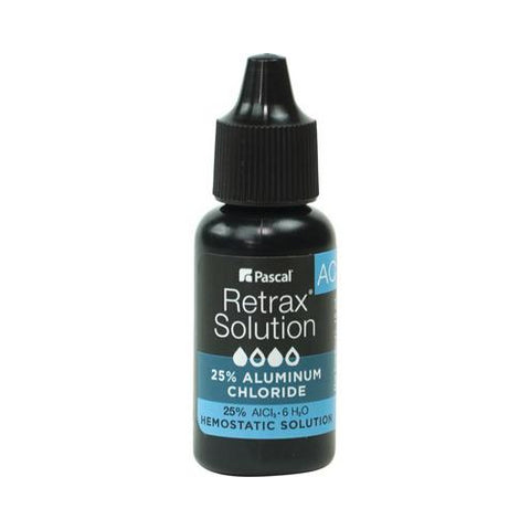 Pascal 15-630 Retrax Hemostatic Solution 25% Aluminum Chloride 15mL