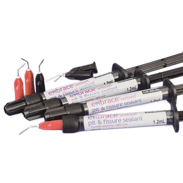 Pulpdent EMSWB Embrace Wetbond Pit & Fissure Sealant Off White Kit 1.2 mL 20/Pk
