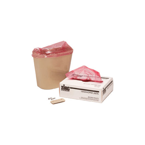 Zirc Dental 20Z405 Handi-Hopper Biohazard Liners Red 7